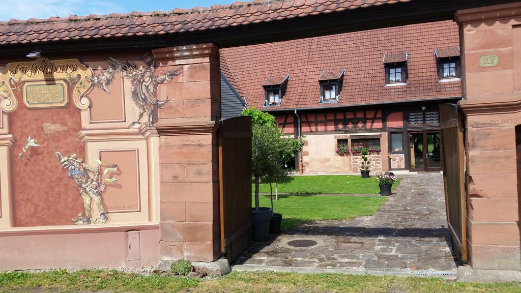 Chambres D'Hotes Au Freidbarry Schillersdorf Exterior foto